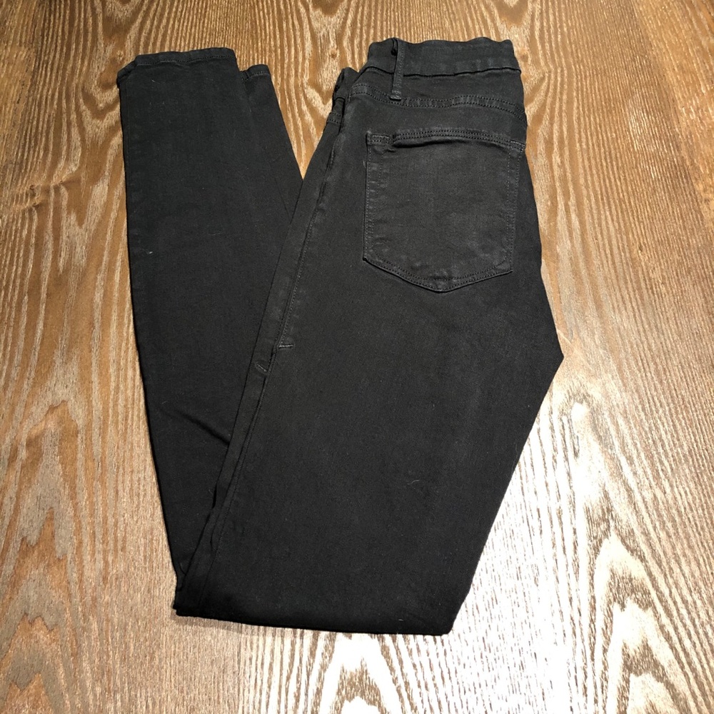 Good American Good Legs Black Jeans Size 2-26